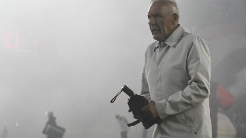 Miguel Ángel Russo en un clásico de 2024.