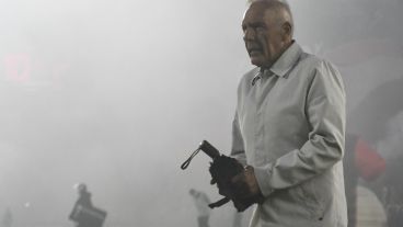 Miguel Ángel Russo en un clásico de 2024.