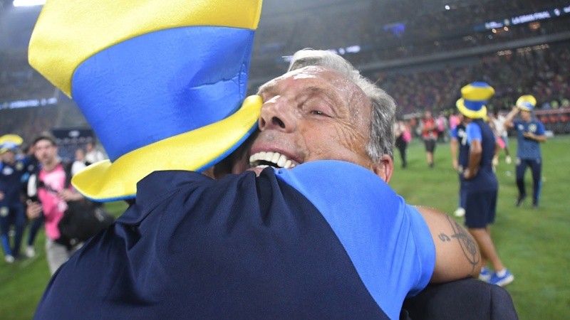 Russo Campeón con Rosario Central en 2023.