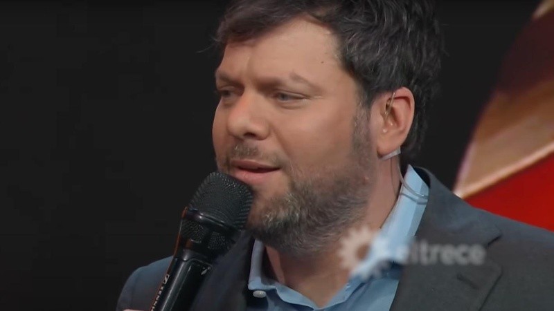 El conductor Guido Kaczka.