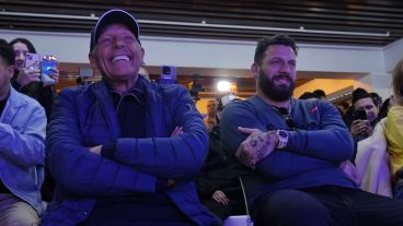 Miguel y Fatura, siempre juntos y sonrientes