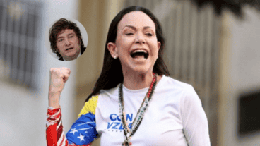 “Gracias por la inspiración con la que iluminas al mundo enfrentando la narcodictadura de Venezuela”.