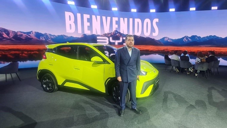 José Miranda, responsable global de marketing de BYD en cuatro continentes.