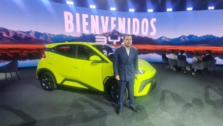 José Miranda, responsable global de marketing de BYD en cuatro continentes.