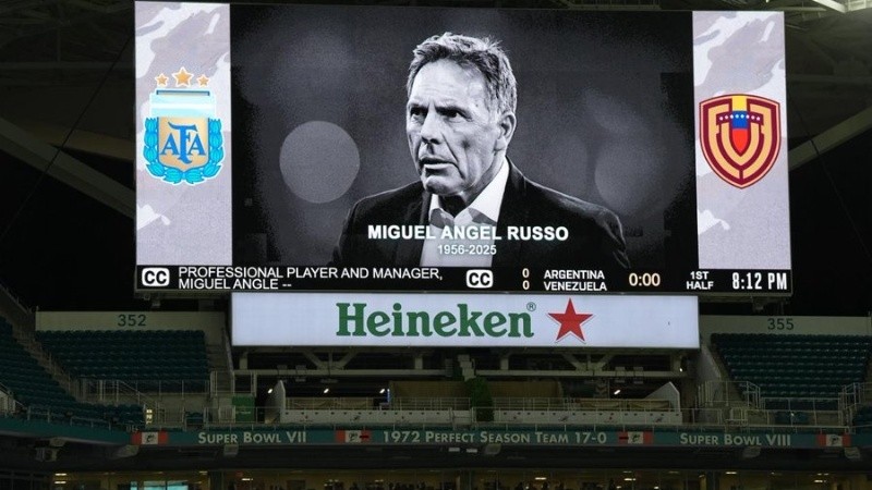 Miguel Russo fue homenajeado en Miami