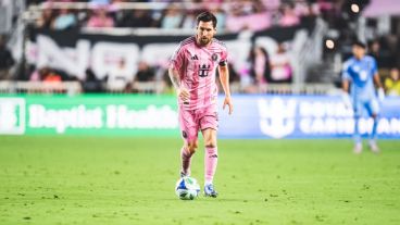 Messi tuvo protagonismo en la goleada de Inter Miami.