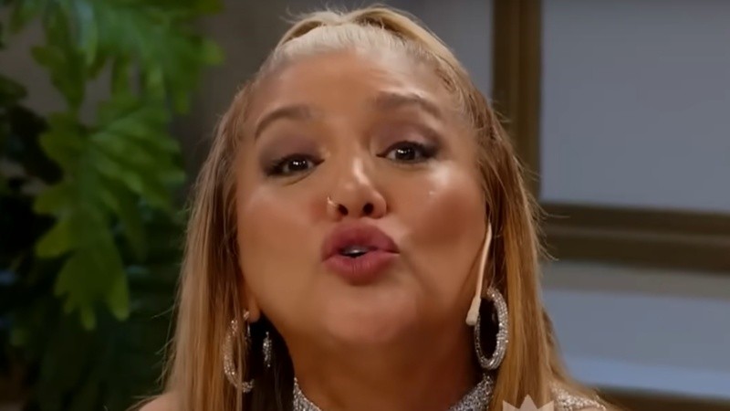 La cantante este sábado a la noche en el programa de Mirtha Legrand.