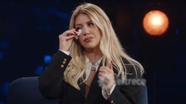 La empresaria y conductora Wanda Nara.