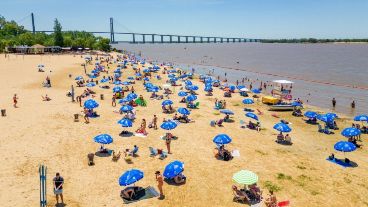 Una postal de La Florida de Rosario.