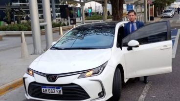 Martín Sebastián Palacio, el conductor desaparecido en Concordia.