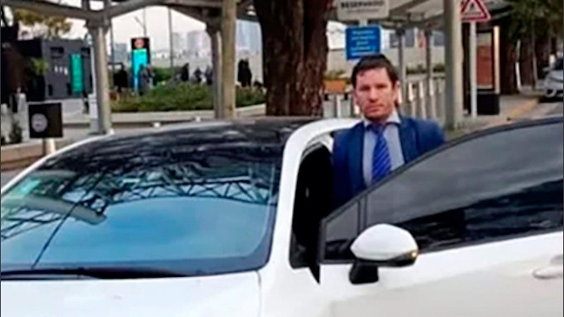 El auto de Palacio fue encontrado prendido fuego en la ciudad de Córdoba