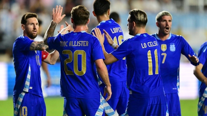 Argentina y una aplastante goleada a Puerto Rico