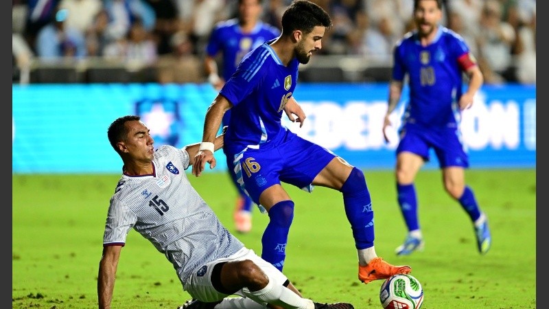 El Flaco José López tuvo su debut en la selección argentina