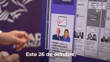 El spot electoral busca clarificar cómo votar a LLA en provincia de Buenos Aires con las boletas que siguen teniendo a Espert.