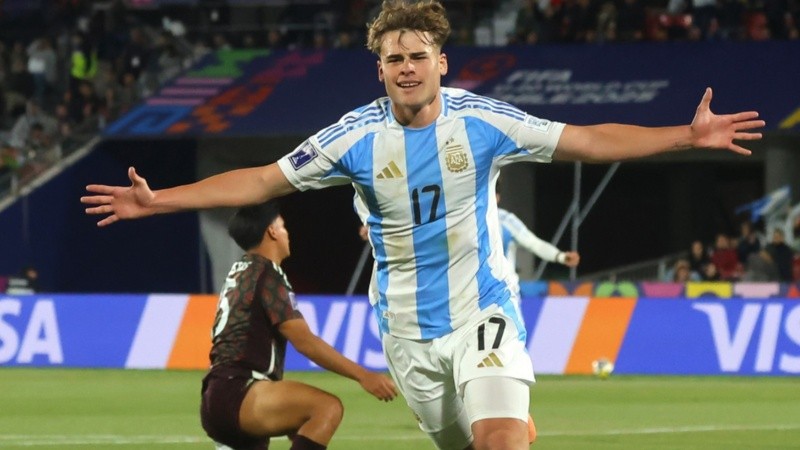 Mateo volvió a gritar y Argentina está entre los cuatro mejores del torneo.