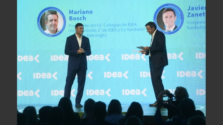 Zanetti habló ante una platea de CEOs y empresarios.