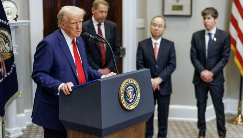  El anuncio del Projecto Stargate tuvo lugar en la Casa Blanca en enero de 2025.