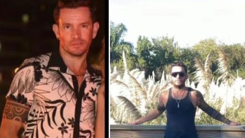 El remisero Martín Palacio tenía un tatuaje grande que cubría el hombro y parte del brazo izquierdo y otro tatuaje en el brazo derecho.