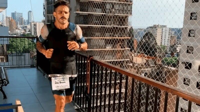 El abogado maratonista José 