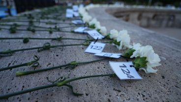El primer acto federal de las víctimas del fentanilo contaminado se realizó este jueves en Rosario.