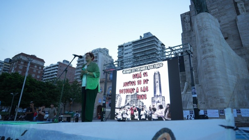 El primer acto federal de las víctimas del fentanilo contaminado se realizó este jueves en Rosario.