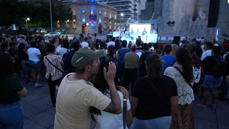 El primer acto federal de las víctimas del fentanilo contaminado se realizó este jueves en Rosario.