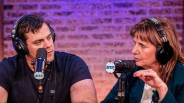 Patricia Bullrich en el streaming Carajo del Gordo Dan.