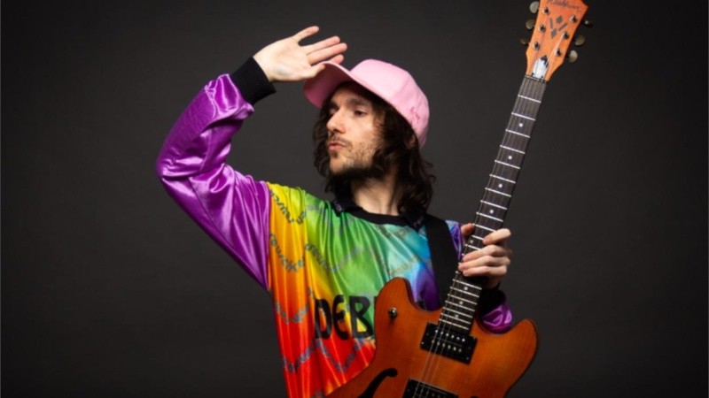 El músico santafesino Lichi.