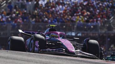 El argentino en acción en Austin, Texas.