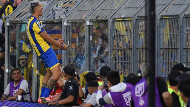 Véliz suma cinco goles en el Torneo Clausura con la camiseta de Central.