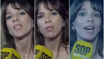 La actriz Gimena Accardi.