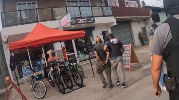 El sospechosp fue detectado con un drone en Grandoli al 3100.