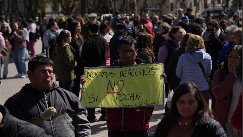 Nueva movilización para exigir la puesta en marcha de la ley de discapacidad.