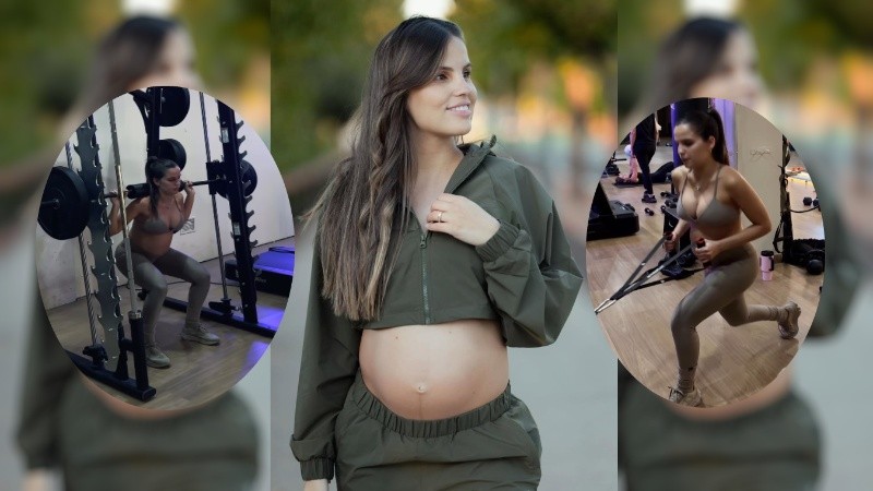 La influencer Emilia Ferarro.