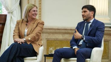 "Acompañar a Gisela Scaglia es acompañarme a mí", dijo el gobernador Pullaro.