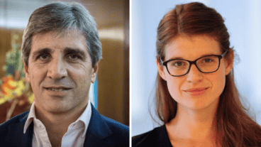 La economista hizo alusión al paso de Caputo por el banco estadounidense entre 1994 y 1998.