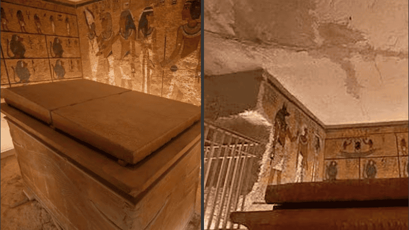 La humedad creciente está desprendiendo y fomentando la aparición de hongos.