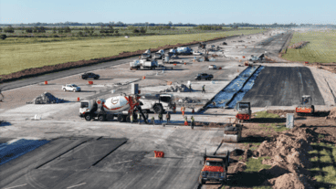 Puccini destacó que se realizan visitas con representantes del sector privado “para que tomen dimensión real de una obra que es trascendental”.