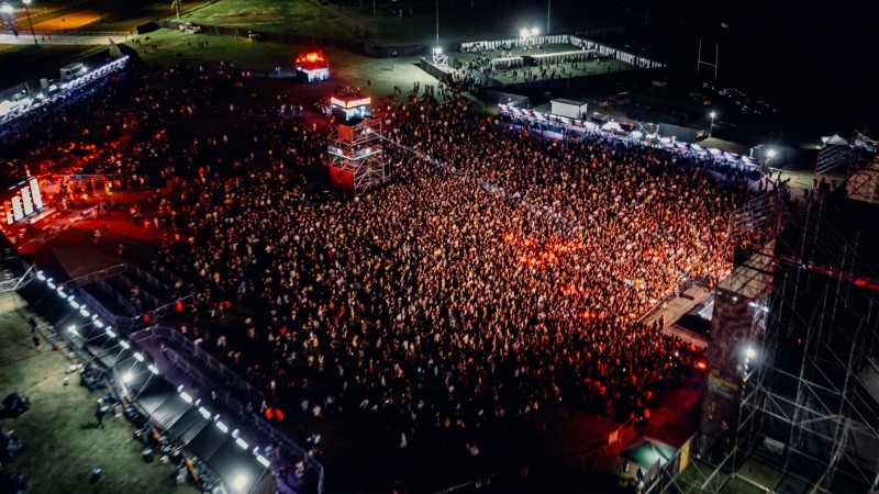 Una multitud disfrutó del Cumbión del Paraná el fin de semana pasado en Rosario