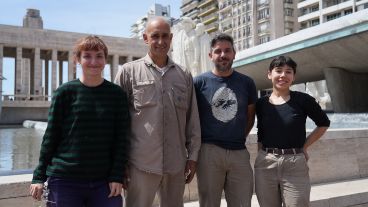 La belleza cautivante de las obras de Lola Mora rellucen en el Pasaje Juramento.