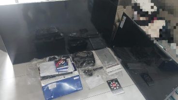 El botín secuestrado en Amenábar al 6100.