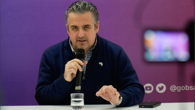 Pablo Cococcioni, ministro de Seguridad provincial.