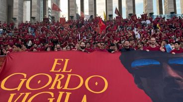 La reunión de "Las Fuerzas del Cielo" en el Monumento.