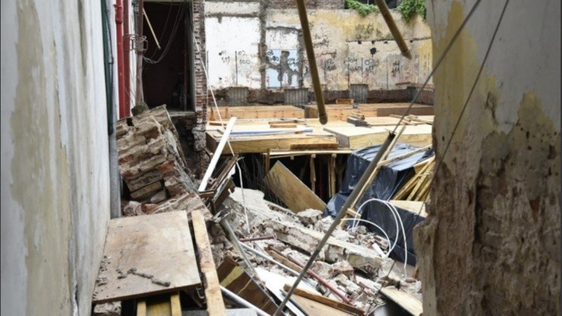 Derrumbe en Pichincha.