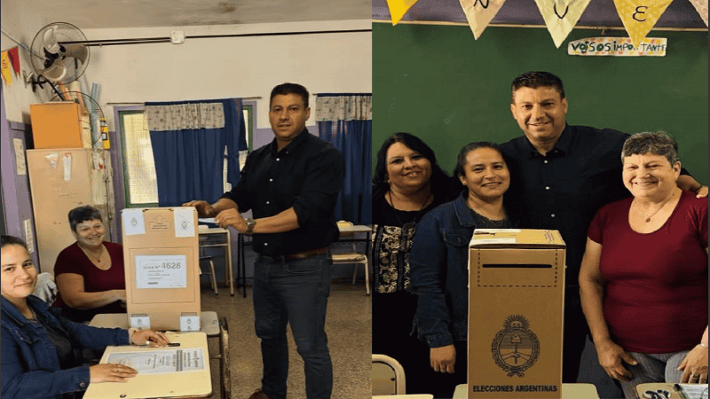 El diputado nacional Chumpitaz votó este domingo en Rosario y destacó sobre la campaña 