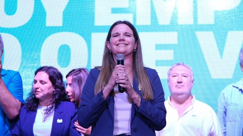 Caren Tepp luego de conocer los resultados de la elección de este domingo