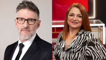 Luis Novaresio y Marcela Feudale.