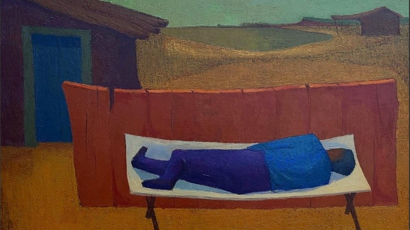 Una de las obras que integra la muestra 