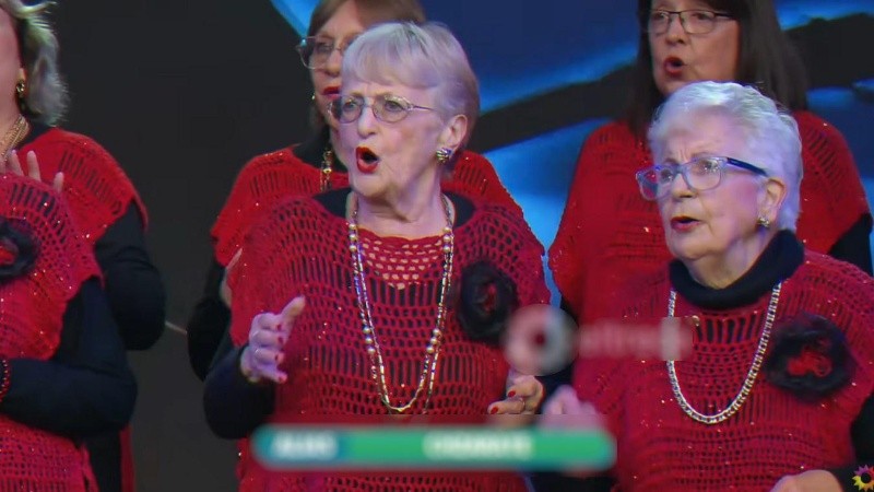 El coro de abuelas de Zárate.