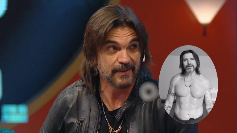 El cantante colombiano Juanes en parte de la grilla del Festival Bandera 2025.